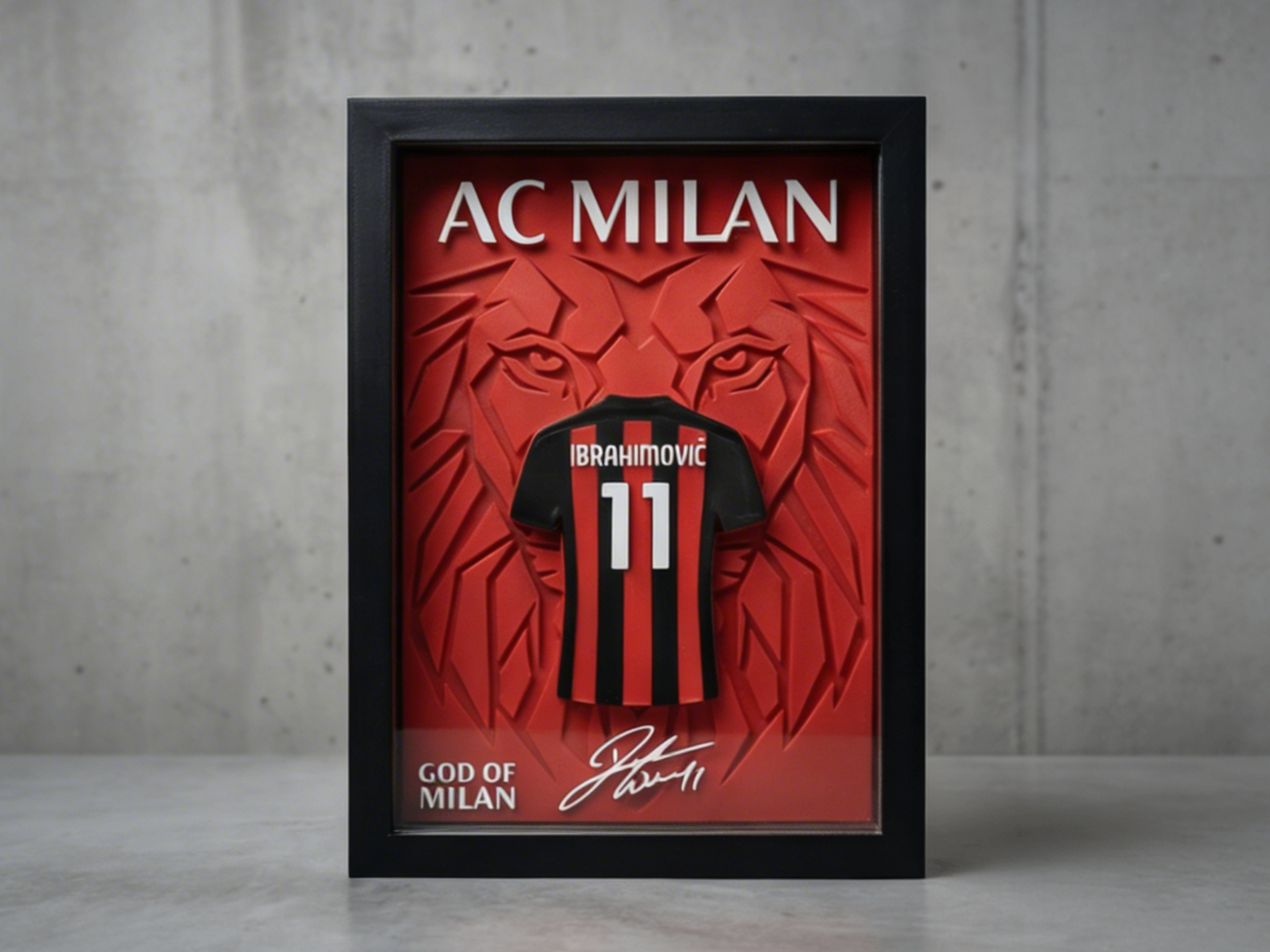 Eliso Customizable Frame | Zlatan Ibrahimović