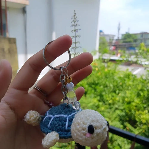 Cute Turtle Keychain 🐢