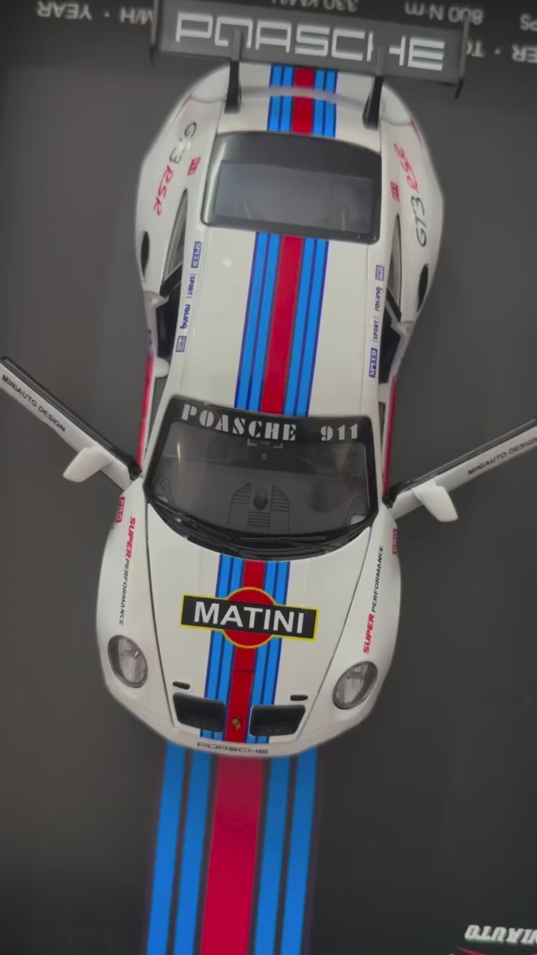 Eliso Die-Cast Sports Car Frame | 3D Wall Decor with Light & Sound