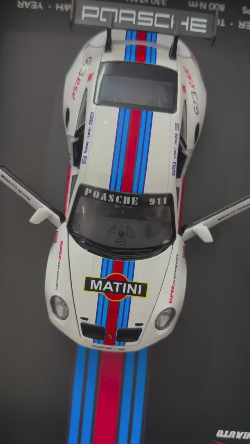 Eliso Die-Cast Sports Car Frame | 3D Wall Decor with Light & Sound