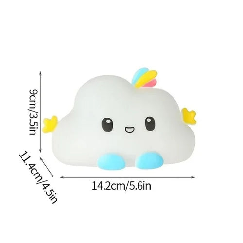 Silicone Cloud Rechargeable LED Night Lamp