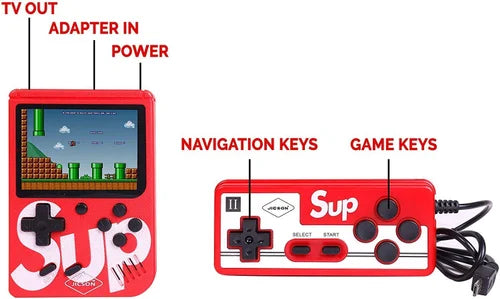 ELISO 400 in 1 Retro game Handheld ( For 2 Players )