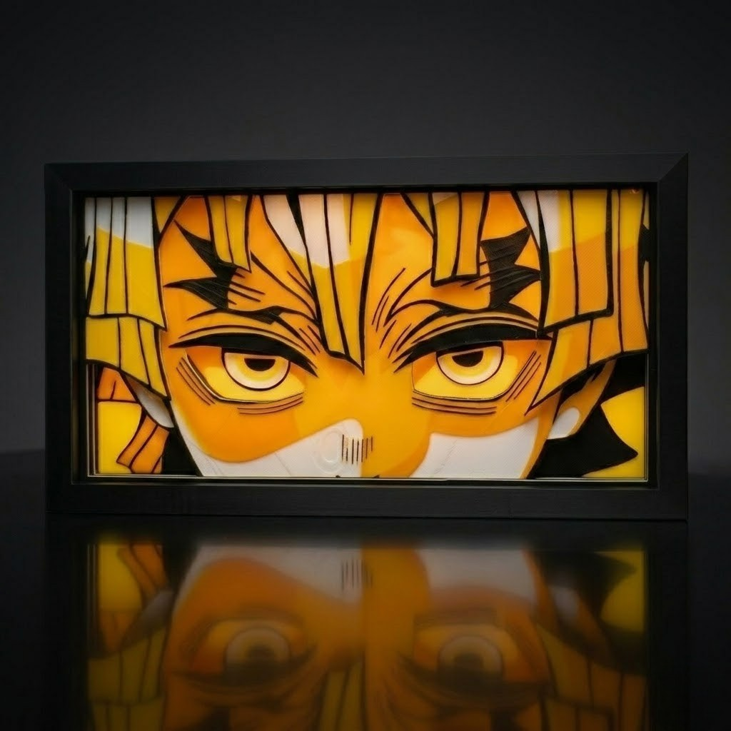 ELISO Zenitsu Agatsuma Thunder Glow Lamp